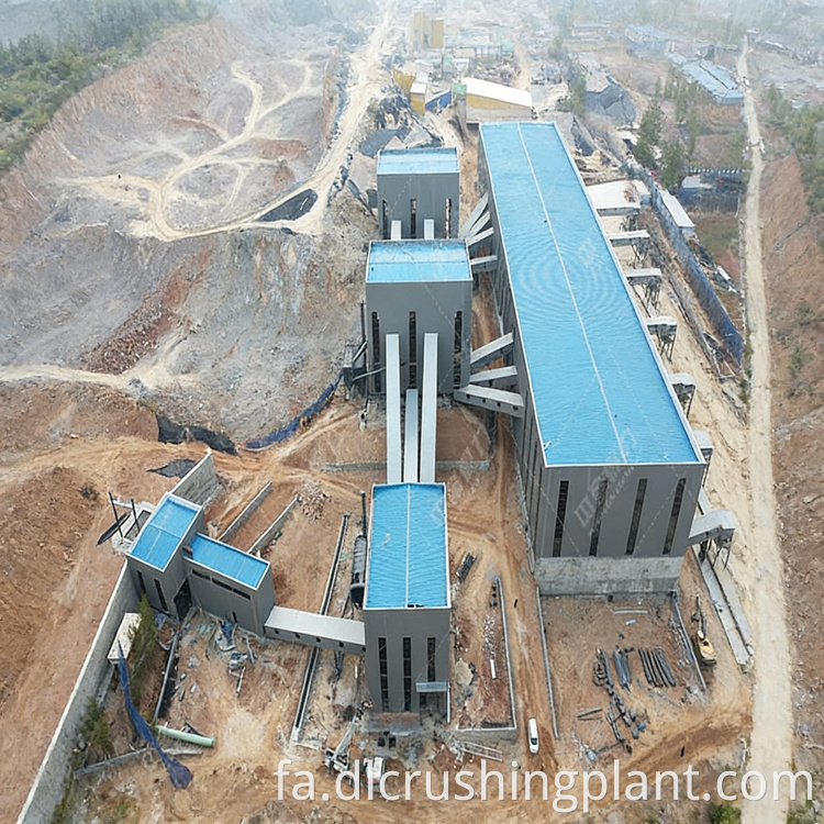 خط پردازش سنگ آهک و شن و ماسه Limestone Aggregate & Sand Processing Line